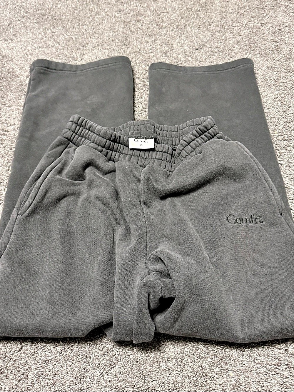Comfort Gray Jogger Pants Size XS Like New
